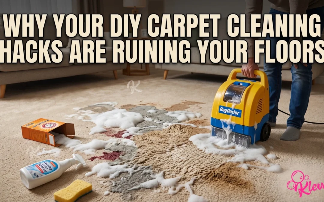 Why Your DIY Carpet Cleaning Hacks Are Ruining Your Floors