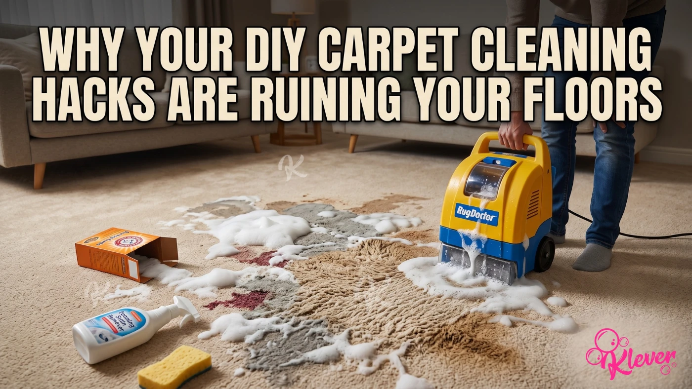 Why Your DIY Carpet Cleaning Hacks Are Ruining Your Floors