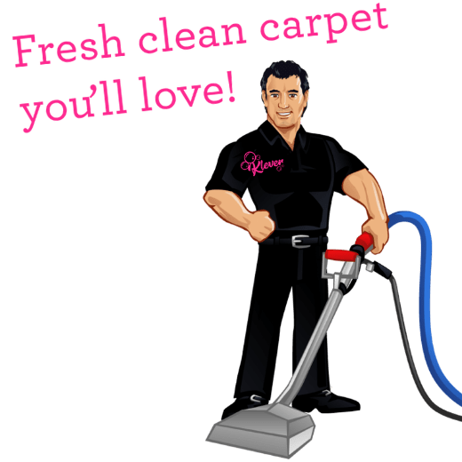 Klever carpet cleaner guy