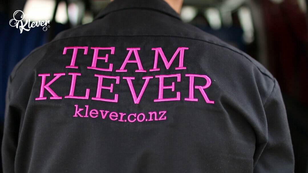 Team Klever Carpet Cleaning Shirt with Logo