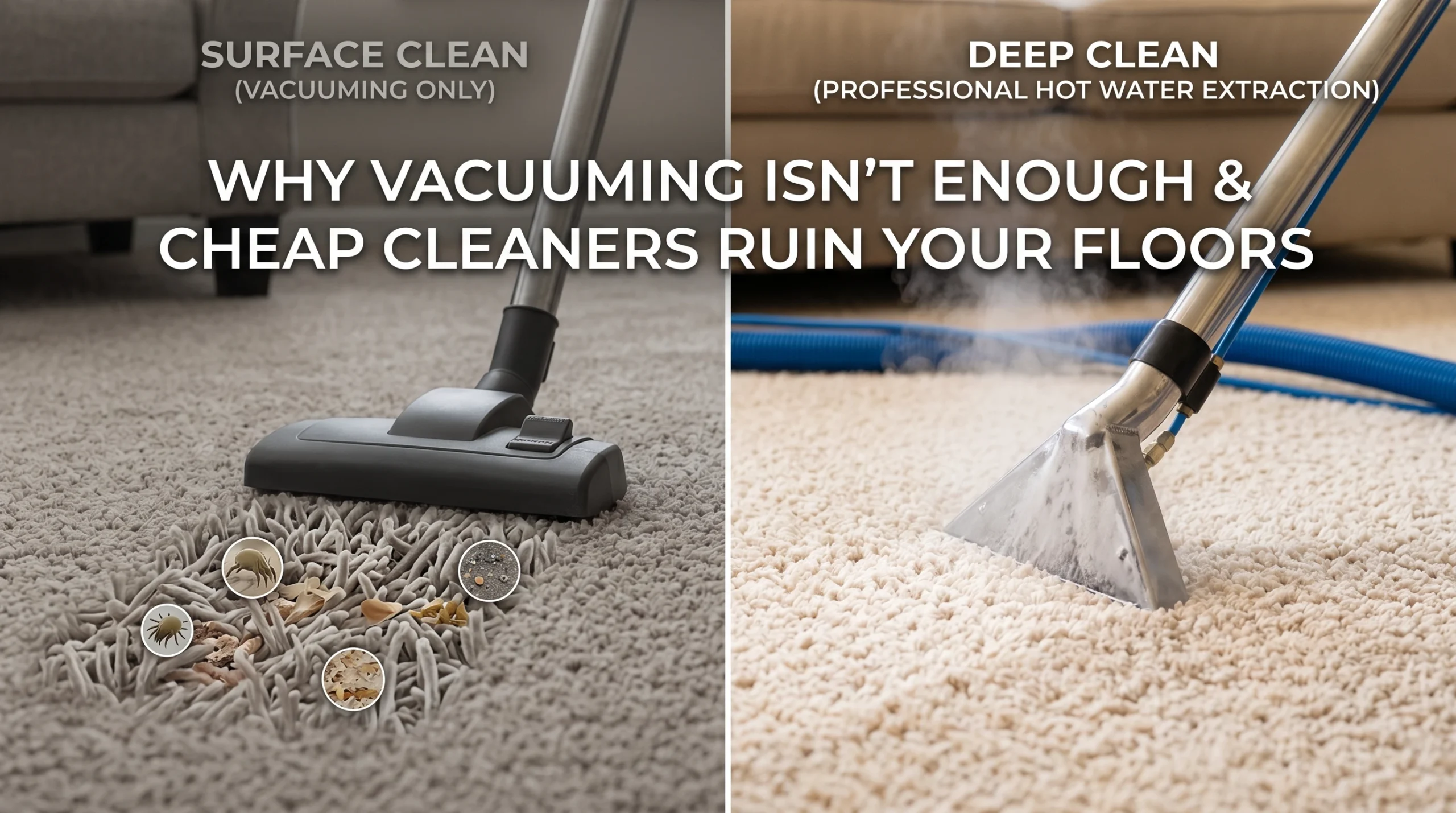 Why Vacuuming Isn’t Enough & Cheap Cleaners Ruin Your Floors